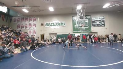 29 lbs Round 3 - Doss Allen, Iowa Elite Wrestling Club vs Brooklynn Robinson, South Hardin Storm Chasers