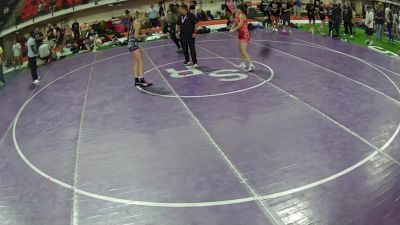 135 lbs Makynlee Watkins, Utah HS Girls vs Hannah Miller, Oklahoma 2 HS Girls