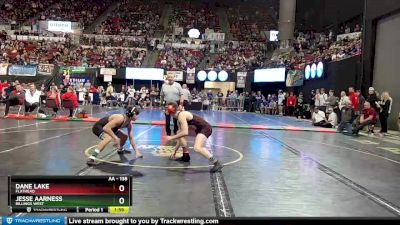 AA - 138 lbs Semifinal - Dane Lake, Flathead vs Jesse Aarness, Billings West