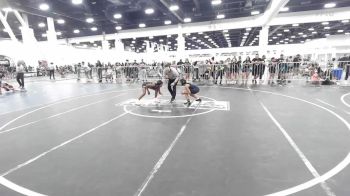 94 lbs Rr Rnd 3 - Brooklyn Carter, Mat Demon WC vs Brielle Mohammed, Valley Wrestling Club