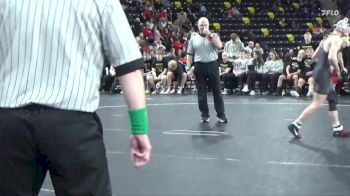 132 lbs 5th & 7th Place - Charlie McDonald, Glenwood vs Brooks Morgan, Algona