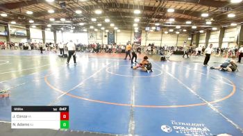 120 lbs Consi Of 32 #2 - Josh Conza, VA vs Nicholas Adams, NJ