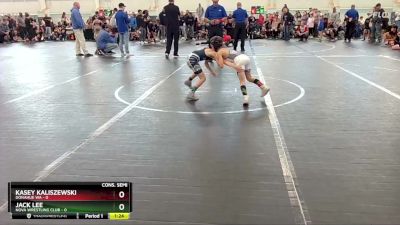 48 lbs Semis & 1st Wrestleback (8 Team) - Kasey Kaliszewski, Donahue WA vs Jack Lee, NOVA Wrestling Club