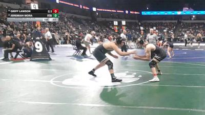 215 lbs Consi Of 16 #2 - Griff Lawson, El Dorado (SS) vs Jeremiah Mora, Pitman (SJ)