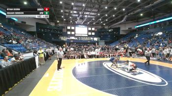 138 lbs Quarterfinals (8 Team) - Ryan Dorn, Barrington vs Isaiah Gibson, Oak Park (O.P.-River Forest)