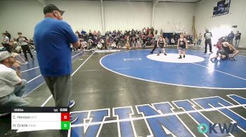 120 lbs 3rd Place - Cooper Henson, Miami Takedown Club vs Hazen Crank, R.A.W.