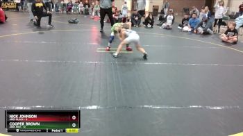 52 lbs Round 5 (8 Team) - Nick Johnson, Ares Black vs Cooper Brown, Ares Red