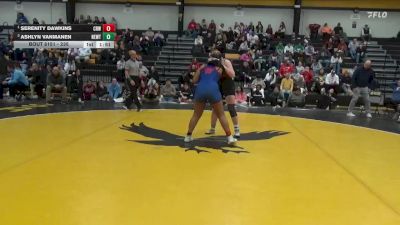 235 lbs 1st Place Match - Serenity Dawkins, Cedar Rapids Washington vs Ashlyn VanManen, Newton