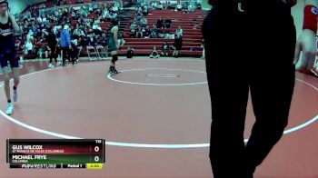 113 lbs Round 1 - Michael Frye, Columbia vs Gus Wilcox, St Francis De Sales (Columbus)