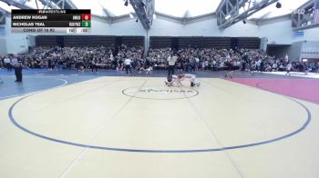 99-J lbs Consi Of 16 #2 - Andrew Hogan, Upper Moreland vs Nicholas Teal, High Pace Wrestling Club