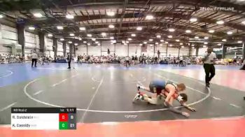 100 lbs Prelims - Ryan Goldstein, Roman Legion Wrestling MS vs Kross Cassidy, 4M Power