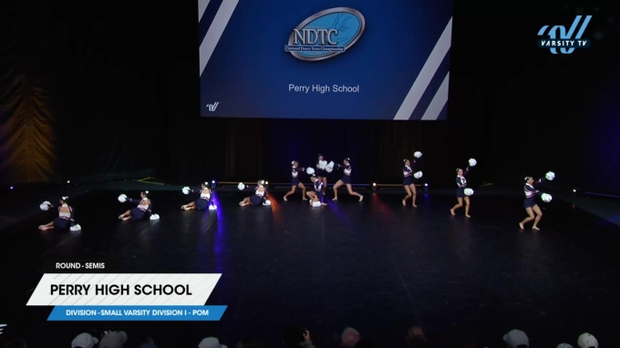 Perry High School [2025 Small Varsity Division I - Pom Semis] 2025 UDA ...