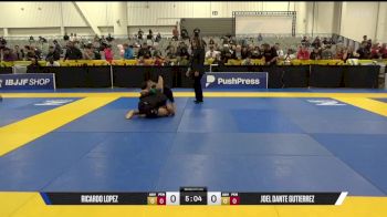 Joel Dante Gutierrez vs Ricardo Lopez 2025 World IBJJF Jiu-Jitsu No-Gi Championship