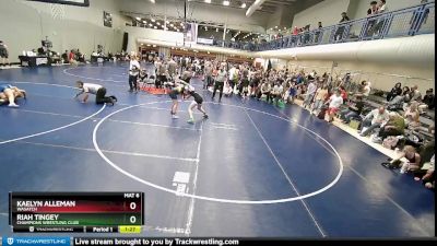 108-116 lbs Round 3 - Riah Tingey, Champions Wrestling Club vs Kaelyn Alleman, Wasatch