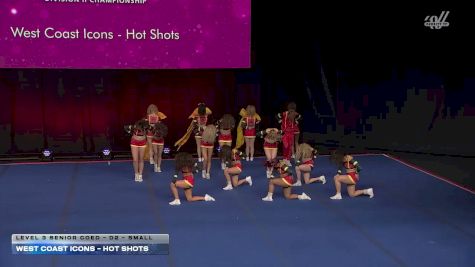 West Coast Icons - Hot Shots [2026 L3 Senior Coed - D2 - Small] 2026 The D2 Summit