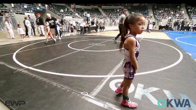 40 lbs Rr Rnd 3 - Carly Holtz, Coweta Tiger Wrestling vs Brielle Cablay, Pounders WC