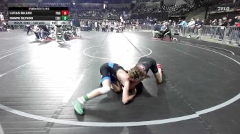 120 lbs Round Of 32 - Lucas Miller, Pride WC vs Dante Glynos, Edge Wrestling