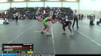 141 lbs Quarters & 1st Wb (16 Team) - Tombola Sindihebura, Campbellsville vs Jacob Ruiz, Life University