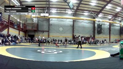 135 lbs Quarterfinal - Ava Turner, Preston HS vs Naima Rodriguez, Fauquier High School