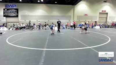 91 lbs Rr Rnd 4 - Santino Andujo, Valiant Prep Wrestling Club vs Brookson Marksbury, Michigan Premier WC - (B)