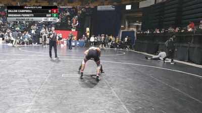 133 lbs Round Of 16 - Dillon Campbell, Virginia Tech vs Brendan Ferretti, Navy