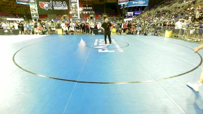 126 lbs Cons 32 #1 - Alois Schlumpf, WI vs Silas McCloy, KS