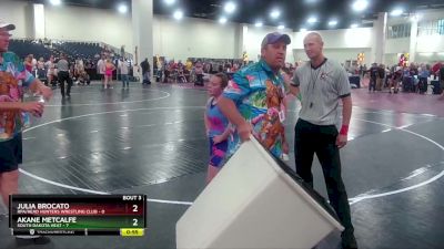 120 lbs Round 1 (8 Team) - Toby Goertz, Team STL Green vs Kristi Raue, Nebraska Marvels