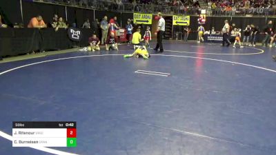 50 lbs Consy 2 - Jarrett Ritenour, Greensburg Salem vs Carter Burneisen, Cranberry