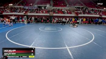 126 lbs Round 1 (16 Team) - Waylon Gray, Azle vs Jack Willard, Lucas Lovejoy