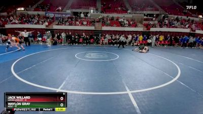 126 lbs Round 1 (16 Team) - Waylon Gray, Azle vs Jack Willard, Lucas Lovejoy