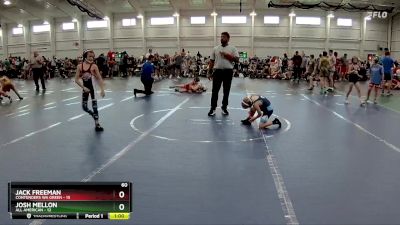 60 lbs Round 7 (8 Team) - Josh Mellon, All American vs Jack Freeman, Contenders WA Green