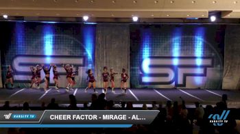 Cheer Factor - Mirage - All Star Cheer [2022 L2 Senior - Small Day 2] 2022 Spirit Fest Providence Grand National