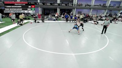 Junior Boys - 144 lbs Champ. Round 2 - Torin Kuokkanen, Askren Wrestling Academy vs Todd Whitescarver, Rocky Mountain Wrestling Academy