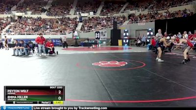 D4-106 lbs Cons. Round 3 - Kaige Geyer, River Valley vs Lucas Tahbo, Parker