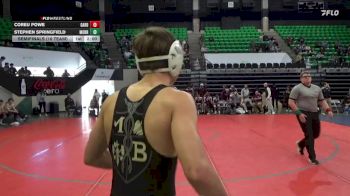 134 lbs Semifinals (16 Team) - Isaac Jones, Gardendale Hs vs Davis Smith, Mountain Brook
