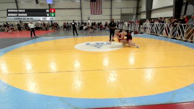 145 lbs Consi Of 64 #2 - Joshua Hale, MD vs Jeremy Burns, VA