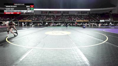 149 lbs Round Of 16 - Noah Elliott, Menlo vs Evrit Roy, Maine Maritime