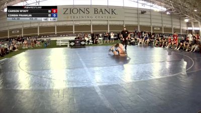 94 lbs Carson Wyatt, California vs Corbin Franklin, Kansas
