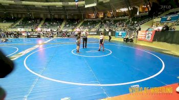 130 lbs 5th Place - Aaliah Guebara, Maize vs Samuel Tennison, Warrior Wrestling Club