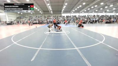 113 lbs Consi Of 64 #1 - Zebulon Bolden, MD vs Kamari Rivers-Childs, GA