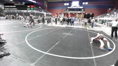 98 lbs Rr Rnd 4 - Jaxon Brome, Independent vs Gabe Caldwell., Ravage WC