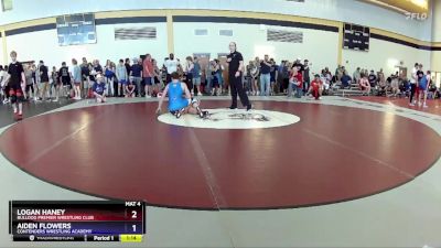 144 lbs Cons. Round 2 - Logan Haney, Bulldog Premier Wrestling Club vs Aiden Flowers, Contenders Wrestling Academy