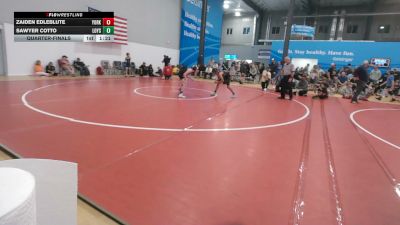 90 lbs Quarterfinal - Zaiden Edleblute, York vs Sawyer Cotto, Loysville