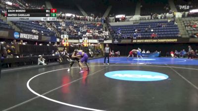 197 lbs Prelim - Zach Borzio, Williams vs Mateo Casillas, Millikin