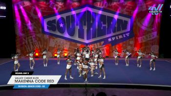 Valley Cheer Elite - Makenna Code Red [2025 L4 Senior Coed - D2 Day 2] 2025 Cheer Power Southern Nationals