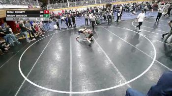 106 lbs Champ. Round 2 - Mason Emerson, Meridian vs Micah Bennett, Camas