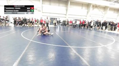144 lbs Prelim - Marshall Young, Murray vs Mathias Olsen, Brighton