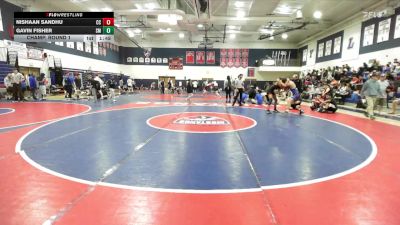 140 lbs Champ. Round 1 - Nishaan Sandhu, Centennial Corona vs Gavin Fisher, San Marcos