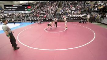 3A 144 lbs Champ. Round 1 - Daxton Field, Union vs Trey Bradshaw, Delta