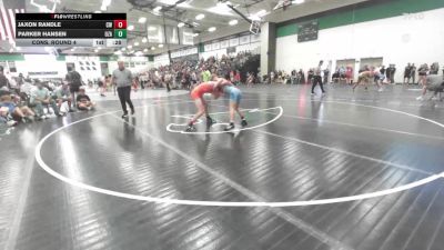 106 lbs Cons. Round 4 - Parker Hansen, Ozark vs Jaxon Randle, Chickasha Wrestling